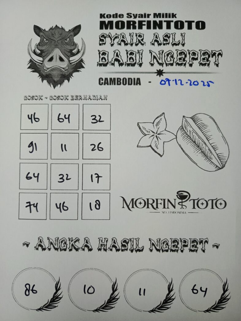 SYAIR TOGEL BABI NGEPET TAIWAN 07 DESEMBER 2025