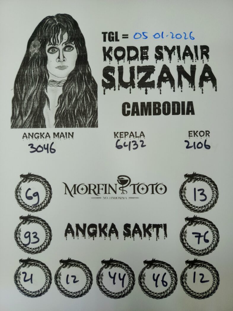 YAIR TOGEL SUZANA CAMBODIA 05 JANUARI 2026